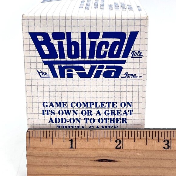 Biblical Trivia Quiz Game Vintage 1984 Old & New Testament 2514 Bible Questions - Picture 13 of 14